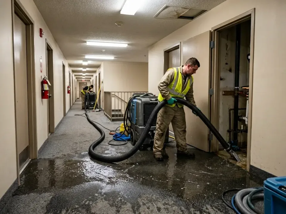 multi-unit-apartment-hallway-f-005 — frequently asked questions, Emergency Burst Pipe Water Extraction & Removal in Newton,…